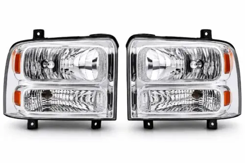 Headlight Pair Ford F250/F350 Super Duty 1999-2006