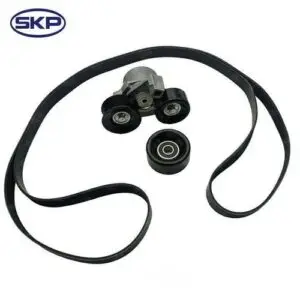 Heavy-Duty Serpentine Belt Drive Component Kit for Ford F250 F350 F450 F550 Super Duty 1999-2006